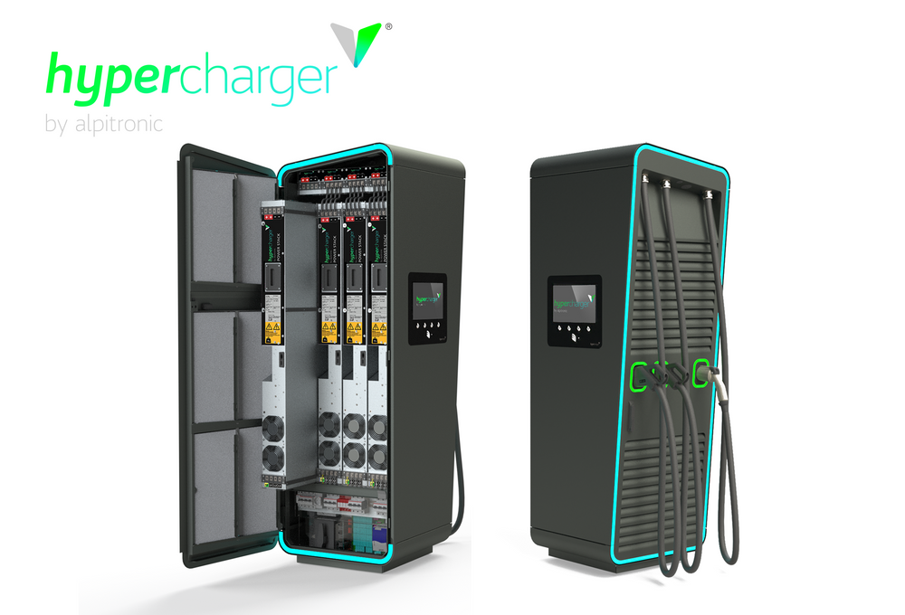 225-300 kW hypercharger Ultra Schnelllader für Elektrofahrzeuge