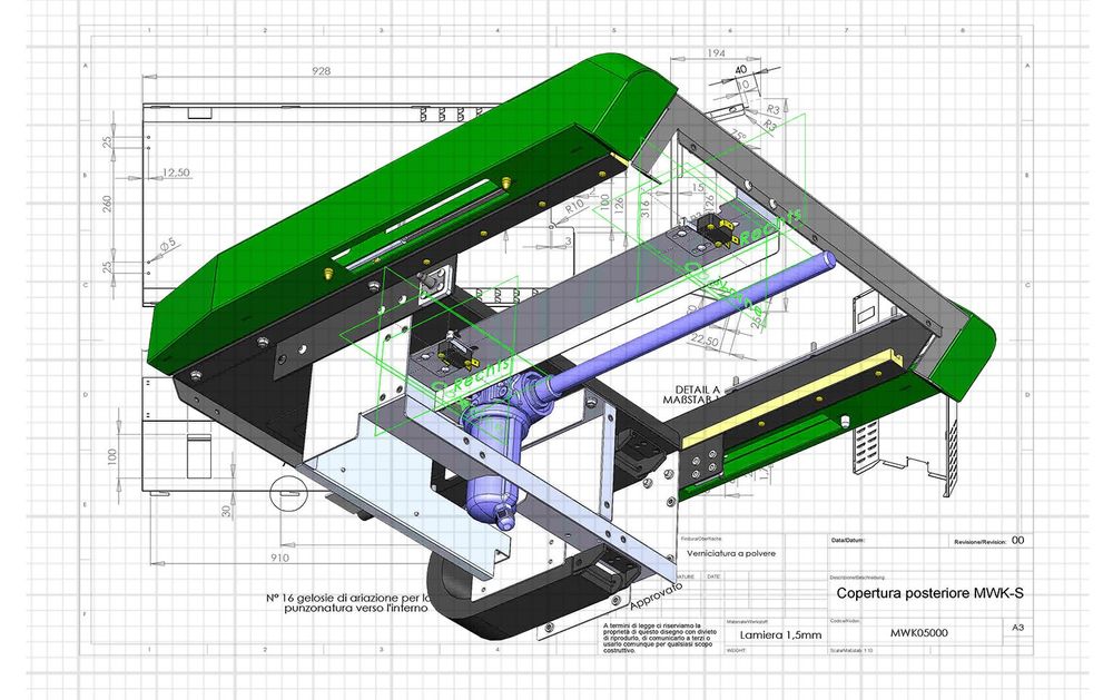 Rendering Innenausbau Yacht