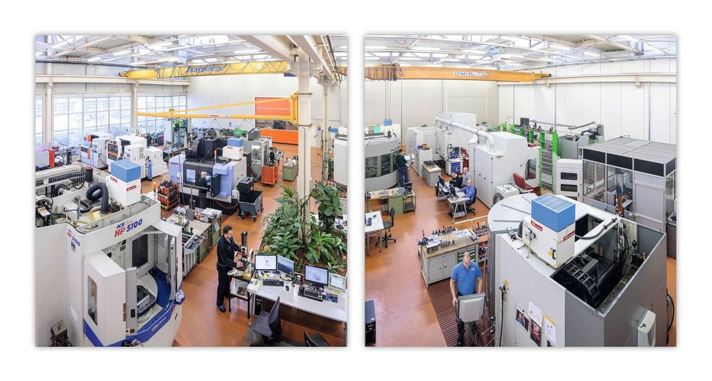 Air-conditioned workshop