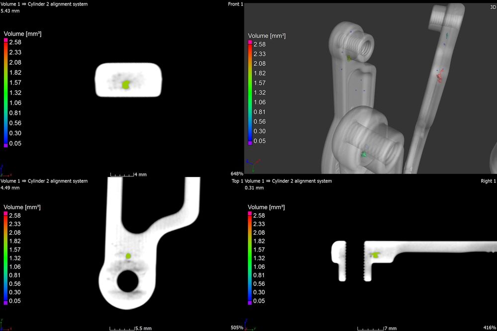 Röntgen-Computertomographie: Analyse von Volumendefekten