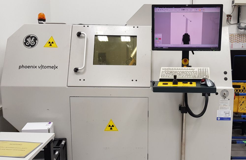 Microfocus Röntgentomograph