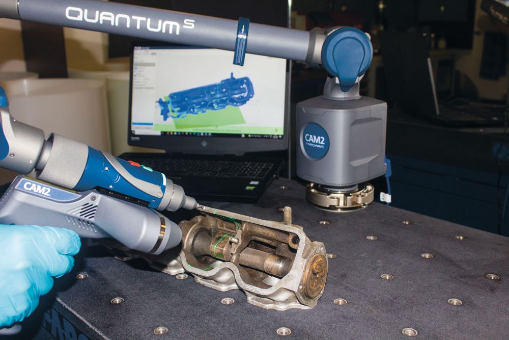 3D laser touch scanner