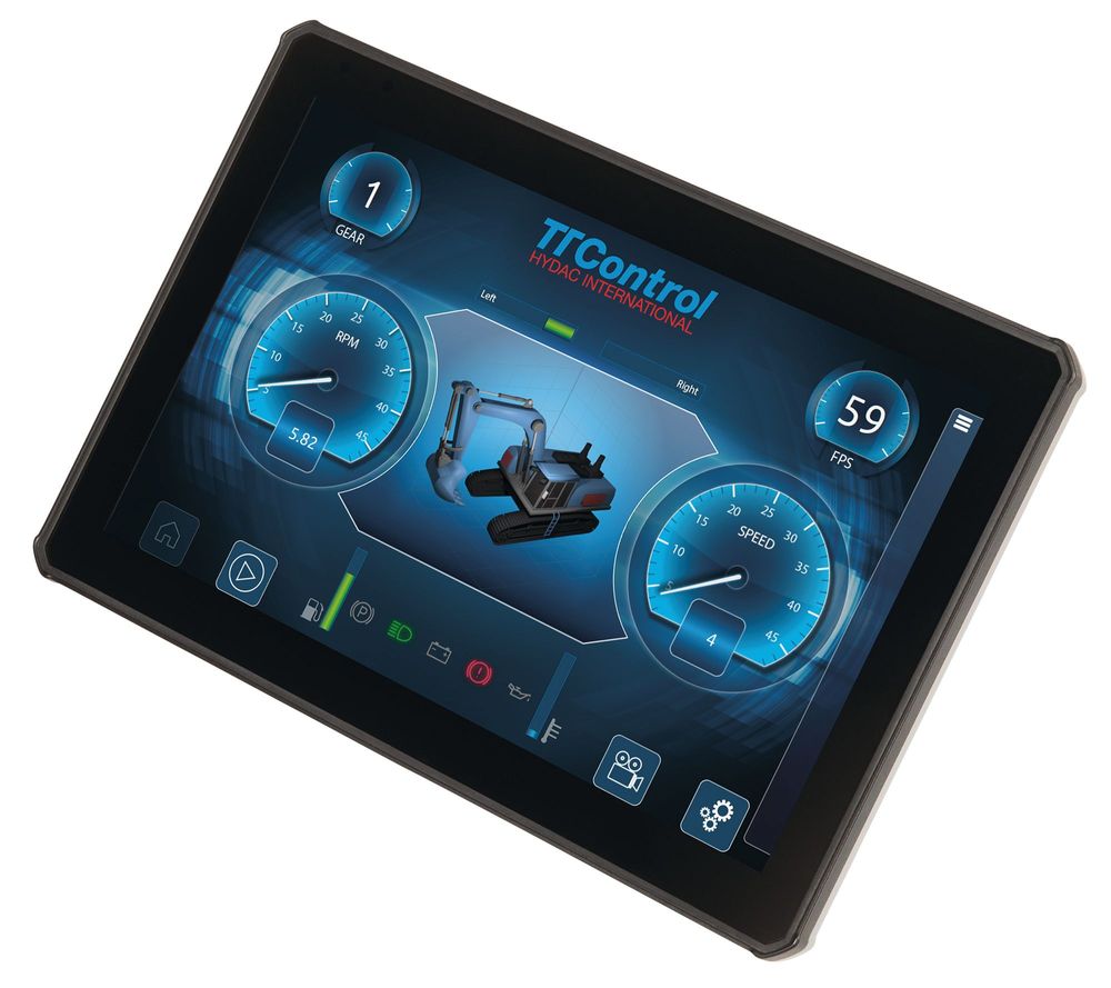 L’ultima generazione di display Vision 3 per veicoli speciali/off-highway