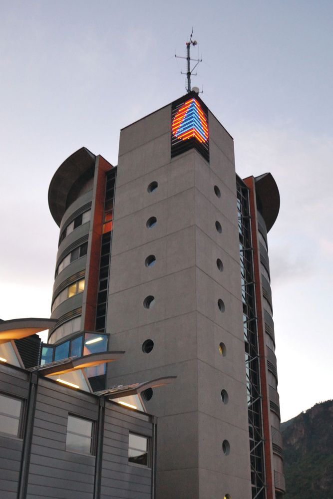 The headquarters in Bozen