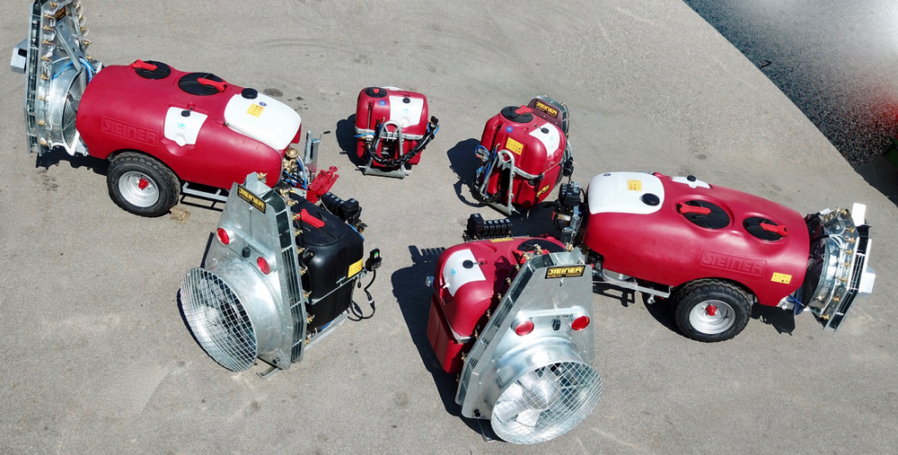 Steiner sprayers l'offerta dei prodotti