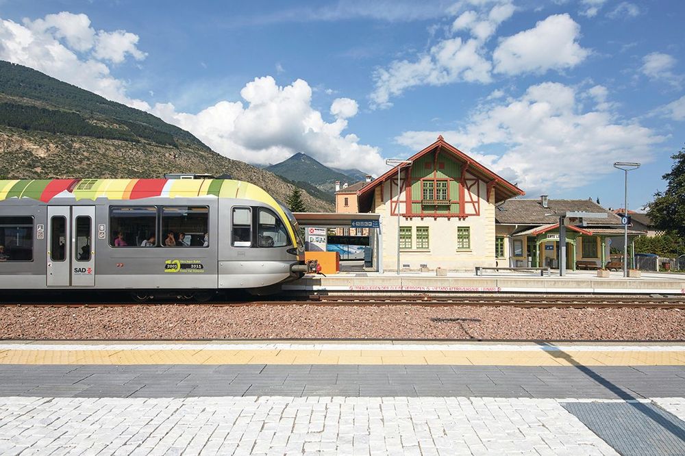 The Vinschgau rail line