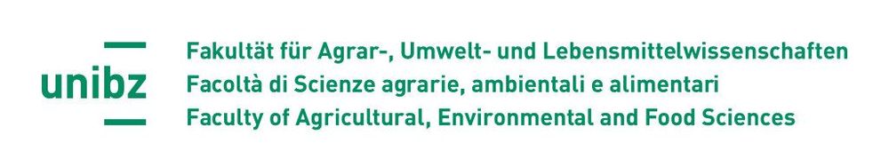Logo UNIBZ – FACULTY OF AGRICULTURAL, ENVIRONMENTAL AND FOOD SCIENCES