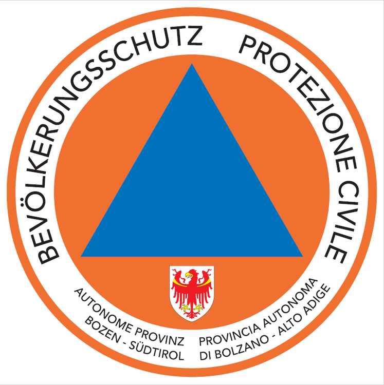 Logo AGENTUR FÜR BEVÖLKERUNGSSCHUTZ / AGENZIA PER LA PROTEZIONE CIVILE